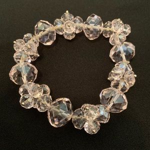 Light Pink Crystal Bracelet